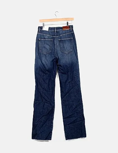 ONLY Jeans efecto desgastado bajo desflecado