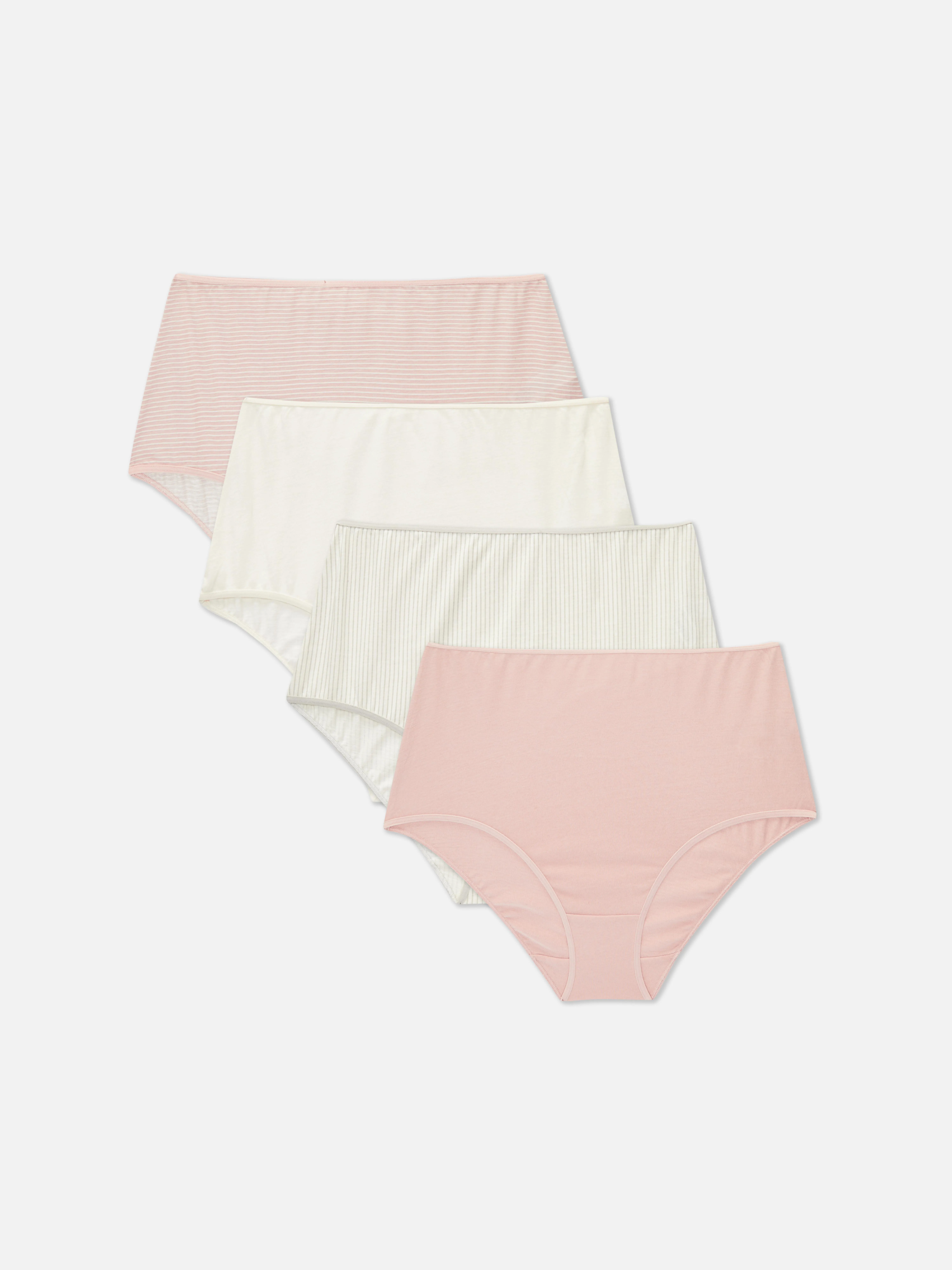 Pack de 4 braguitas altas