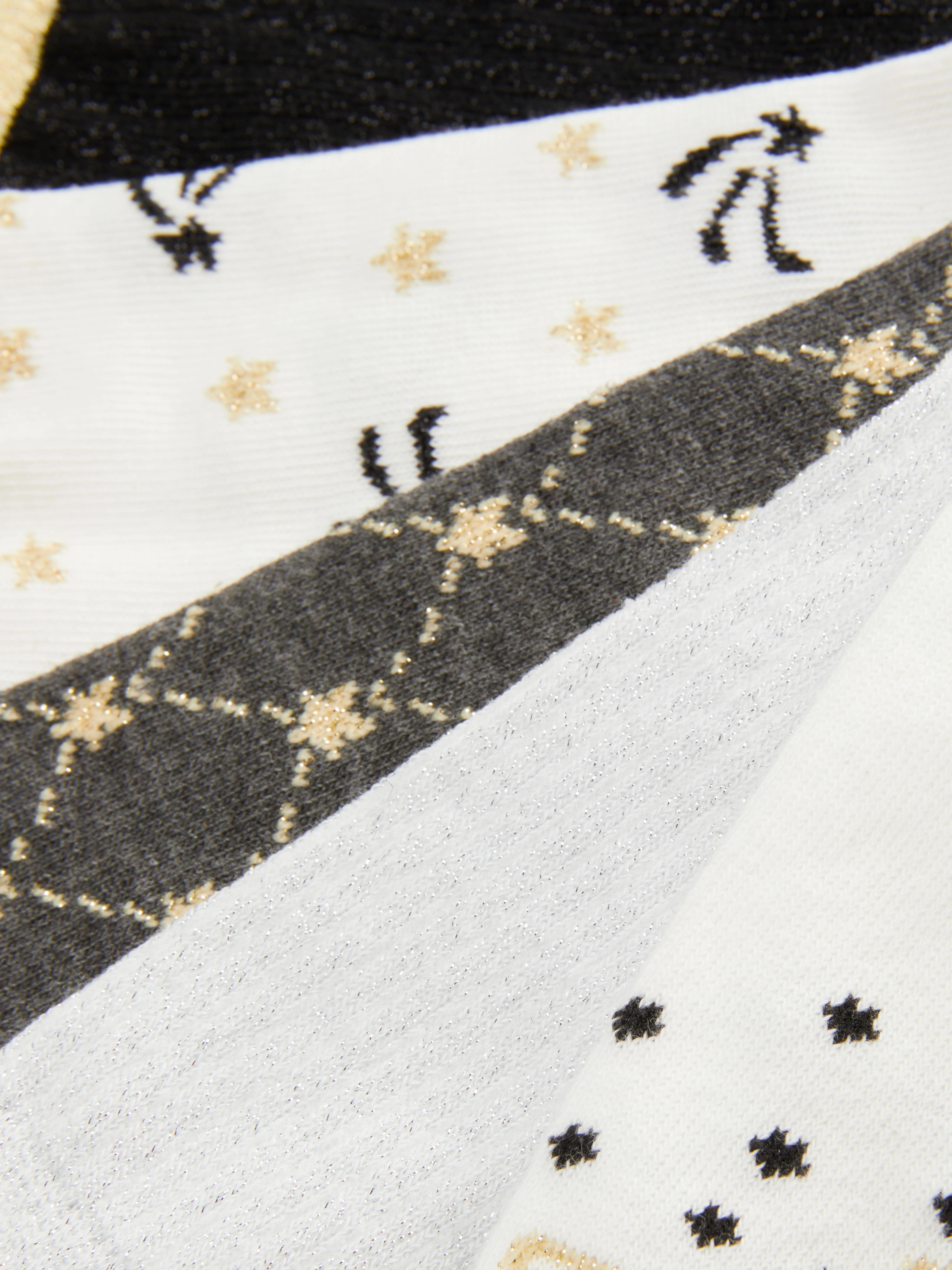 Pack de 5 pares de calcetines cortos con estrellas