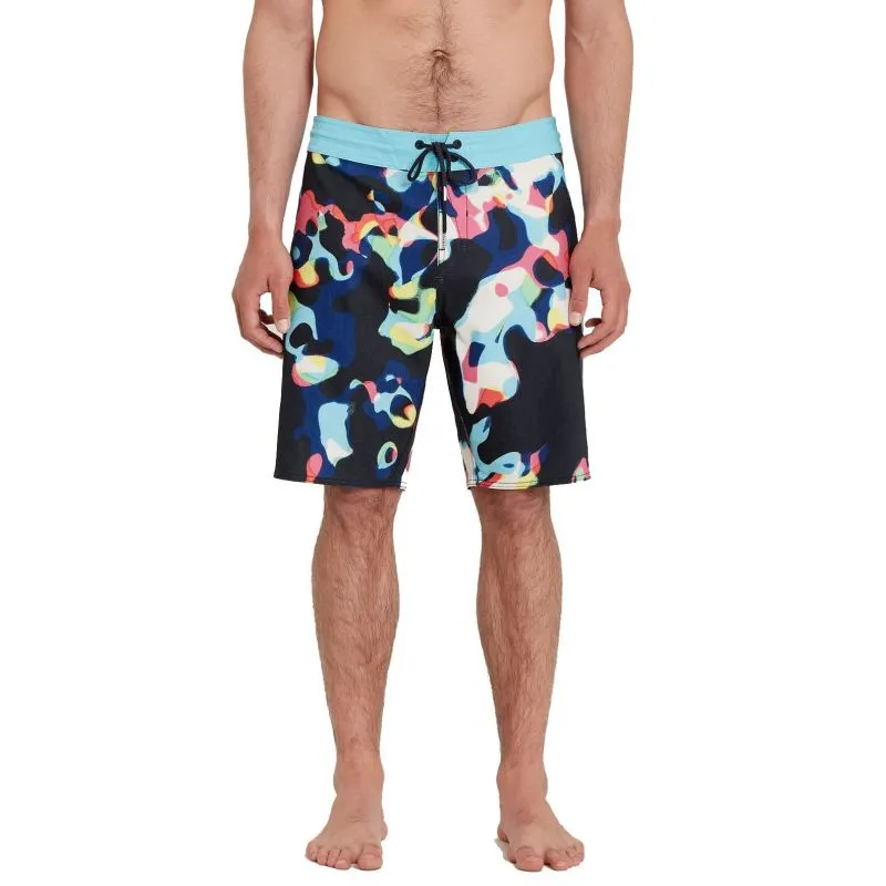 Pantalones cortos Volcom Saturate Stoney 19 para hombre (negro)