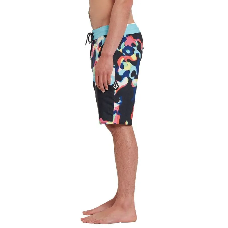 Pantalones cortos Volcom Saturate Stoney 19 para hombre (negro)