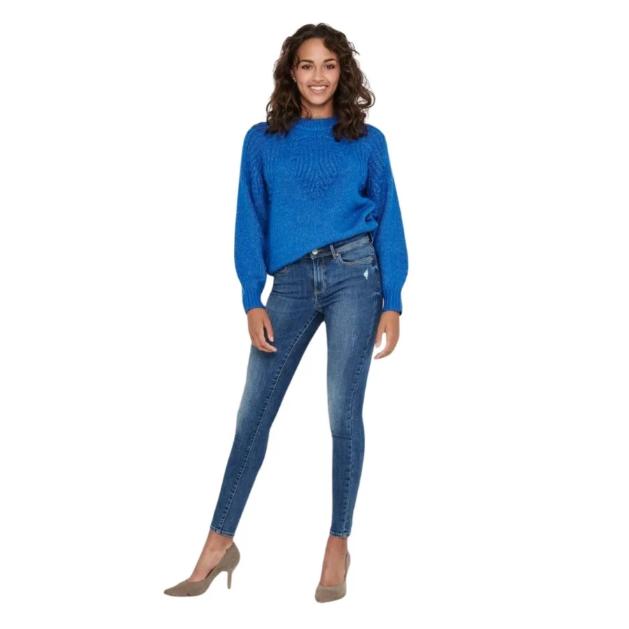  PANTALONES TEJANOS ONLY ONLWAUW MID SKINNY BJ1143 NOOS