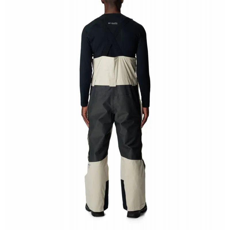 Pantalón con peto para hombre Columbia Highland Summit (Piedra oscura, Negro)