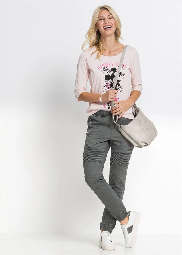 Pantalón de aspecto casual Gris oscuro usado
