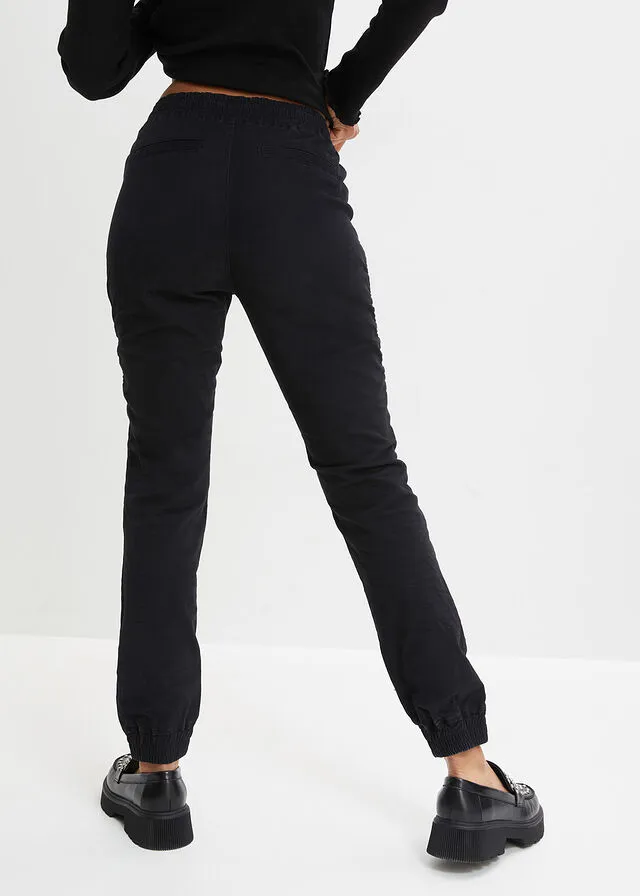 Pantalón de aspecto casual Negro
