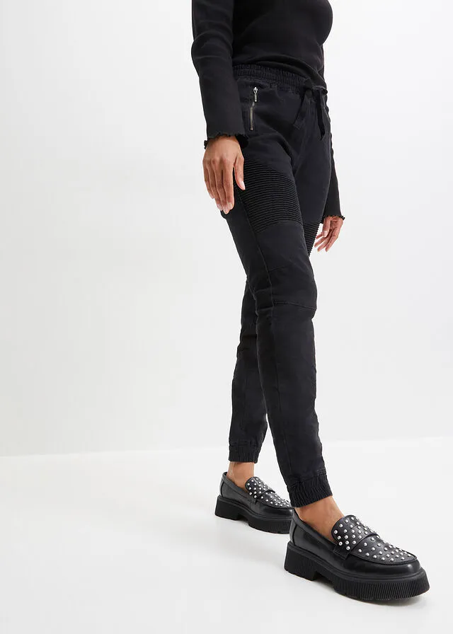 Pantalón de aspecto casual Negro