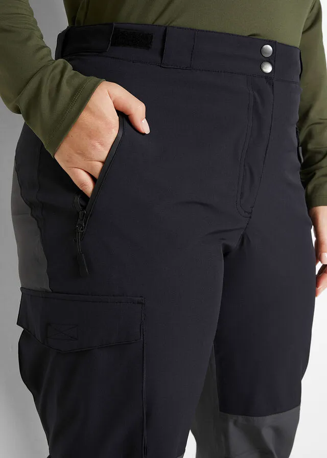 PANTALóN FUNCIONAL DE TREKKING NEGROGRIS PIZARRA