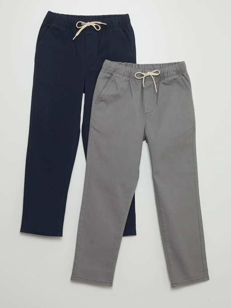 PANTALóN TIPO 'JOGGER'  GRIS