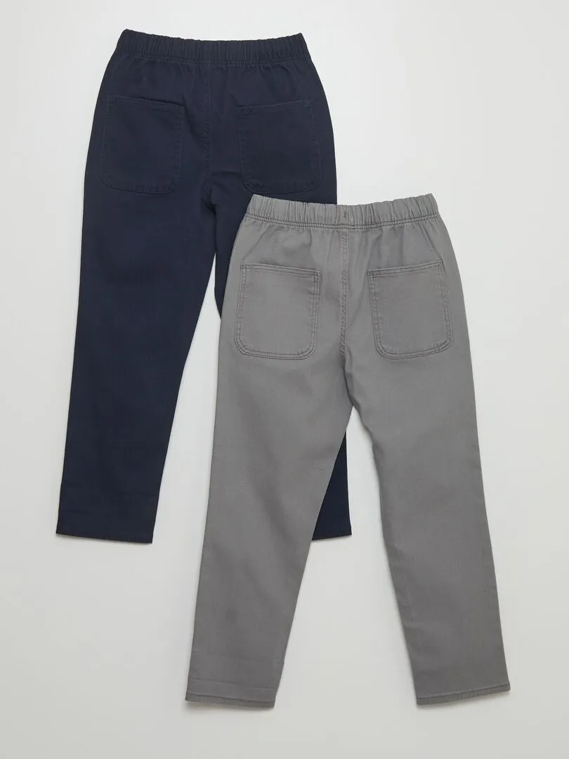 PANTALóN TIPO 'JOGGER'  GRIS