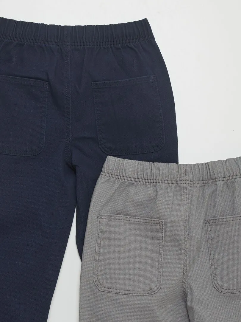 PANTALóN TIPO 'JOGGER'  GRIS