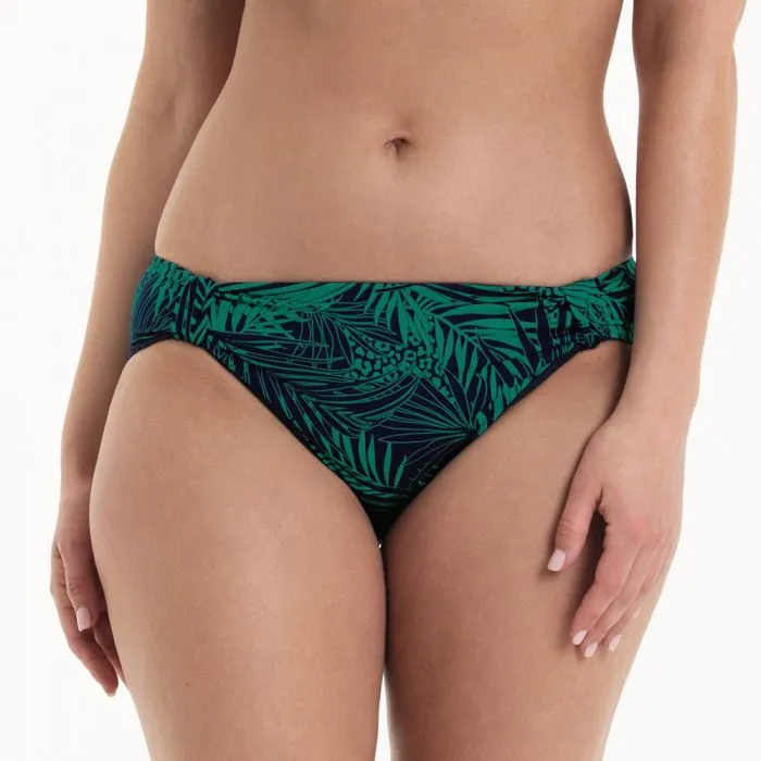 Parte de abajo Bikini Rosa Faia Green Shades Pia Slip 8819 Verde Azulado