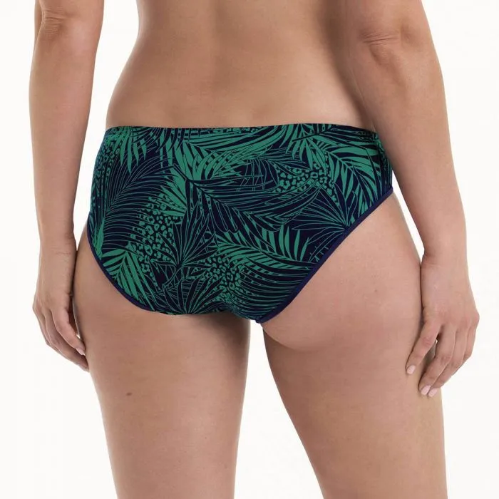 Parte de abajo Bikini Rosa Faia Green Shades Pia Slip 8819 Verde Azulado