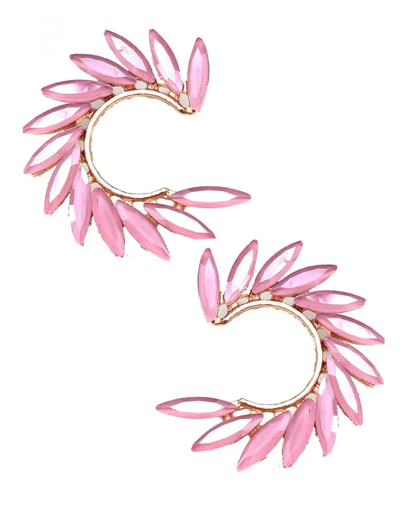 PENDIENTES CORTOS ROSAS PARA BODAS BAUTIZOS Y COMUNIONES