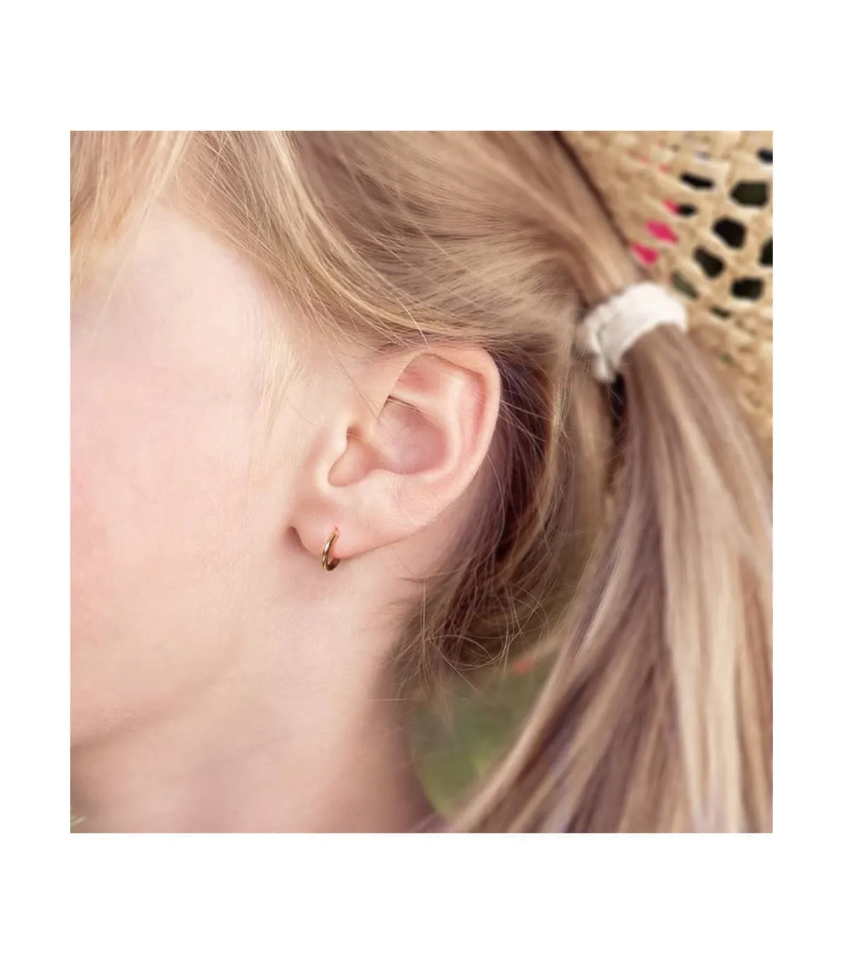 Pendientes oro amarillo Muriel 12mm 18 Ktes