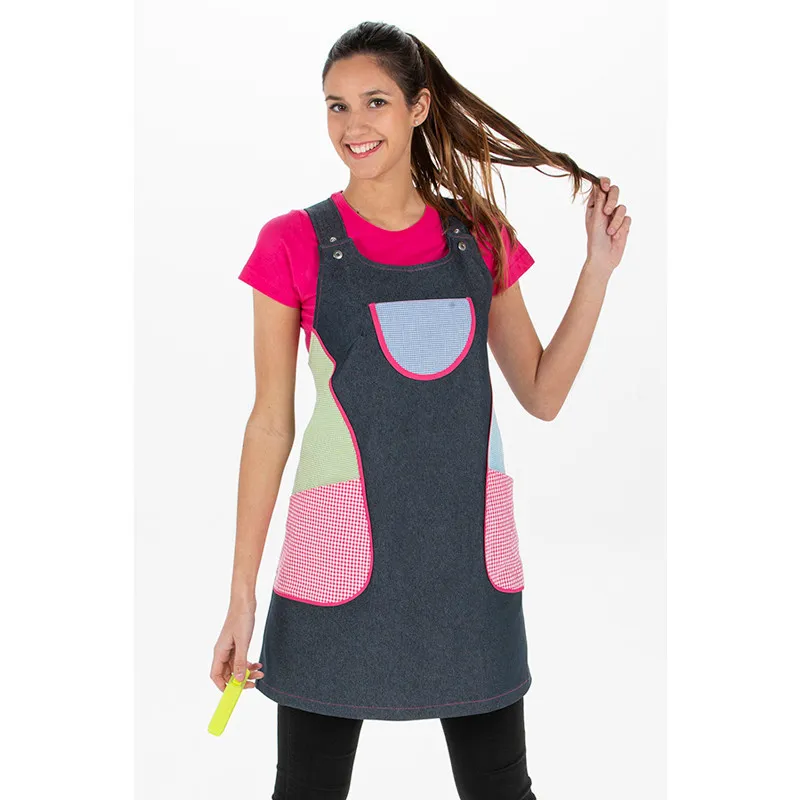 PICHI DE MAESTRA TEJANO CON TEJIDO DE COLORES  DYNEKE