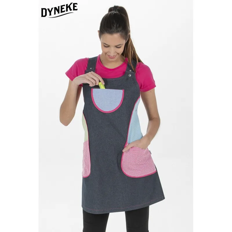PICHI DE MAESTRA TEJANO CON TEJIDO DE COLORES  DYNEKE