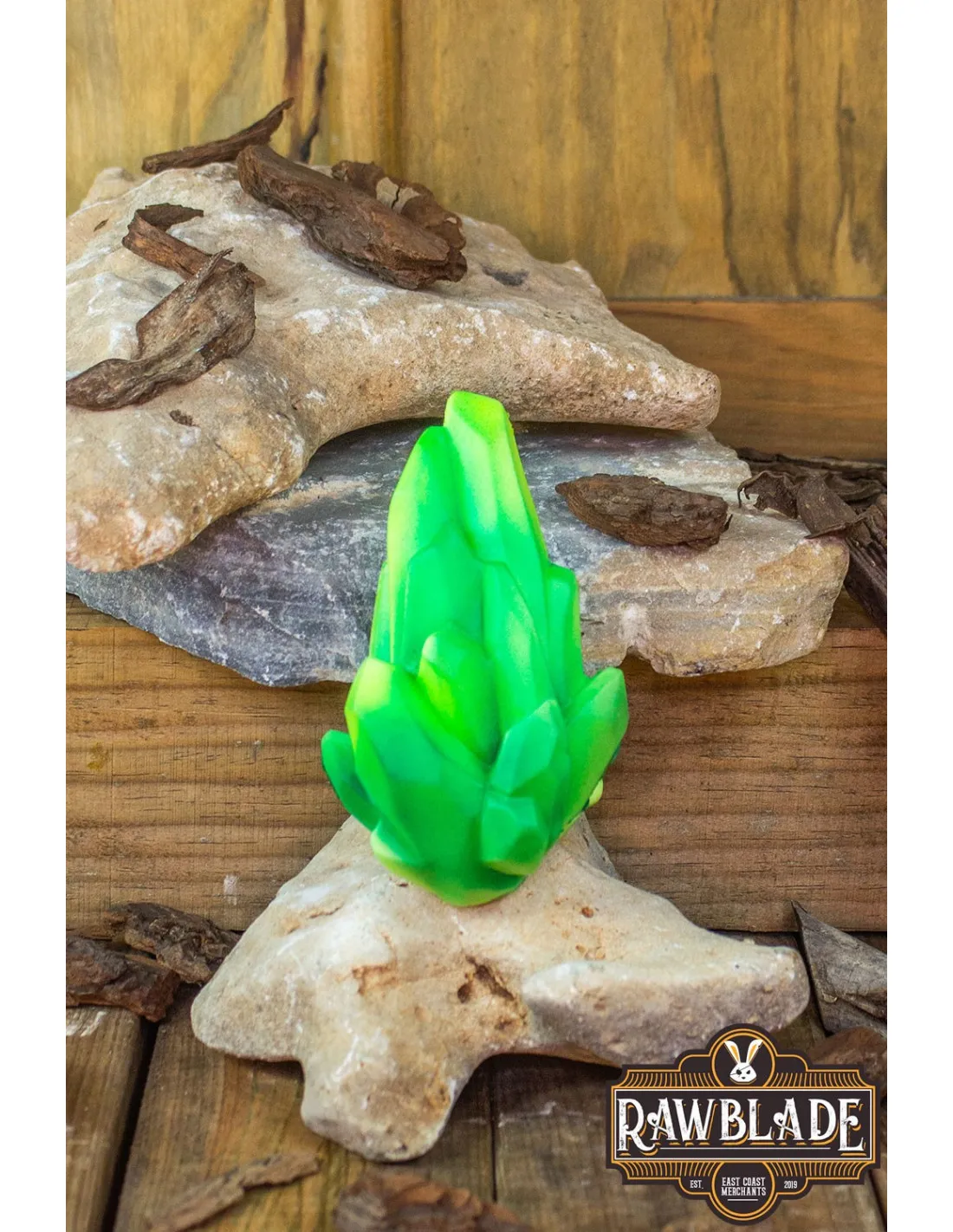 PIEDRA ELEMENTAL PARA LARP  VERDE