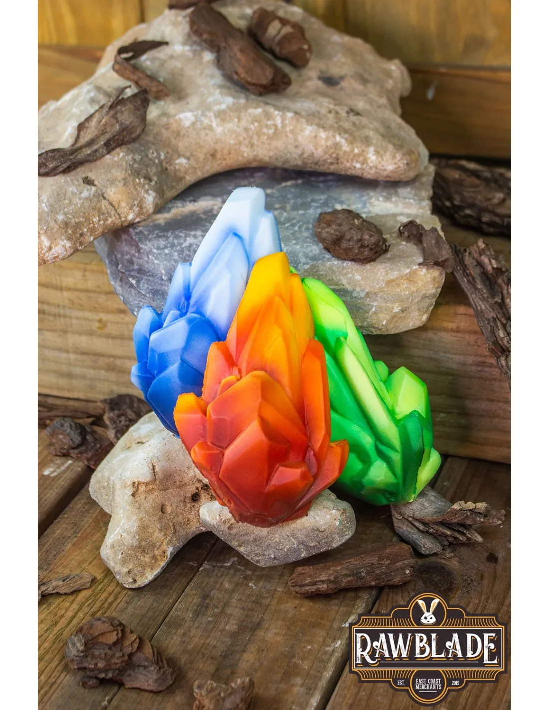 PIEDRA ELEMENTAL PARA LARP  VERDE