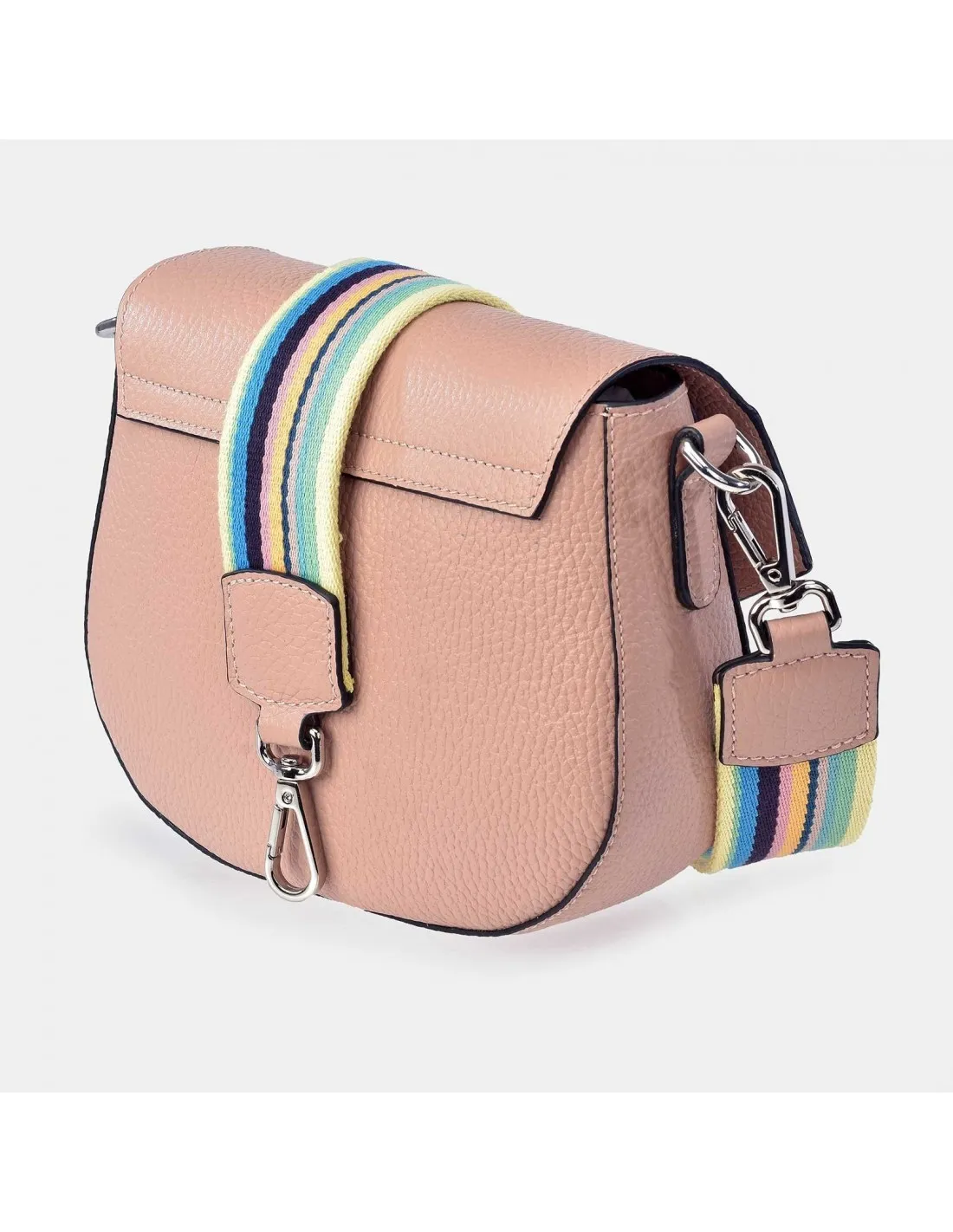 PIERRE CARDIN  Bolso Bandolera intercambiable con solapa para mujer Piel