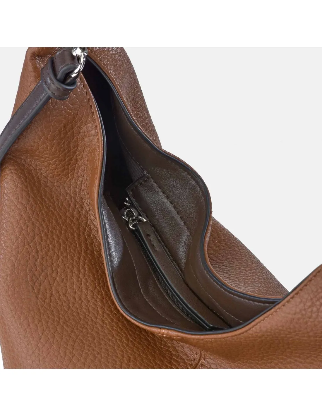 PIERRE CARDIN bolso tote en piel combinada