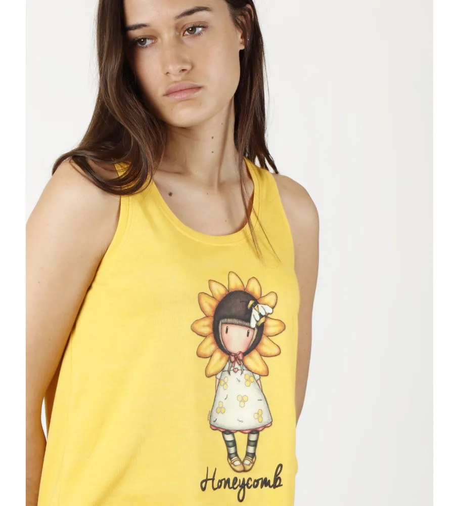 Pijama Tirantes Honeycomb para Mujer