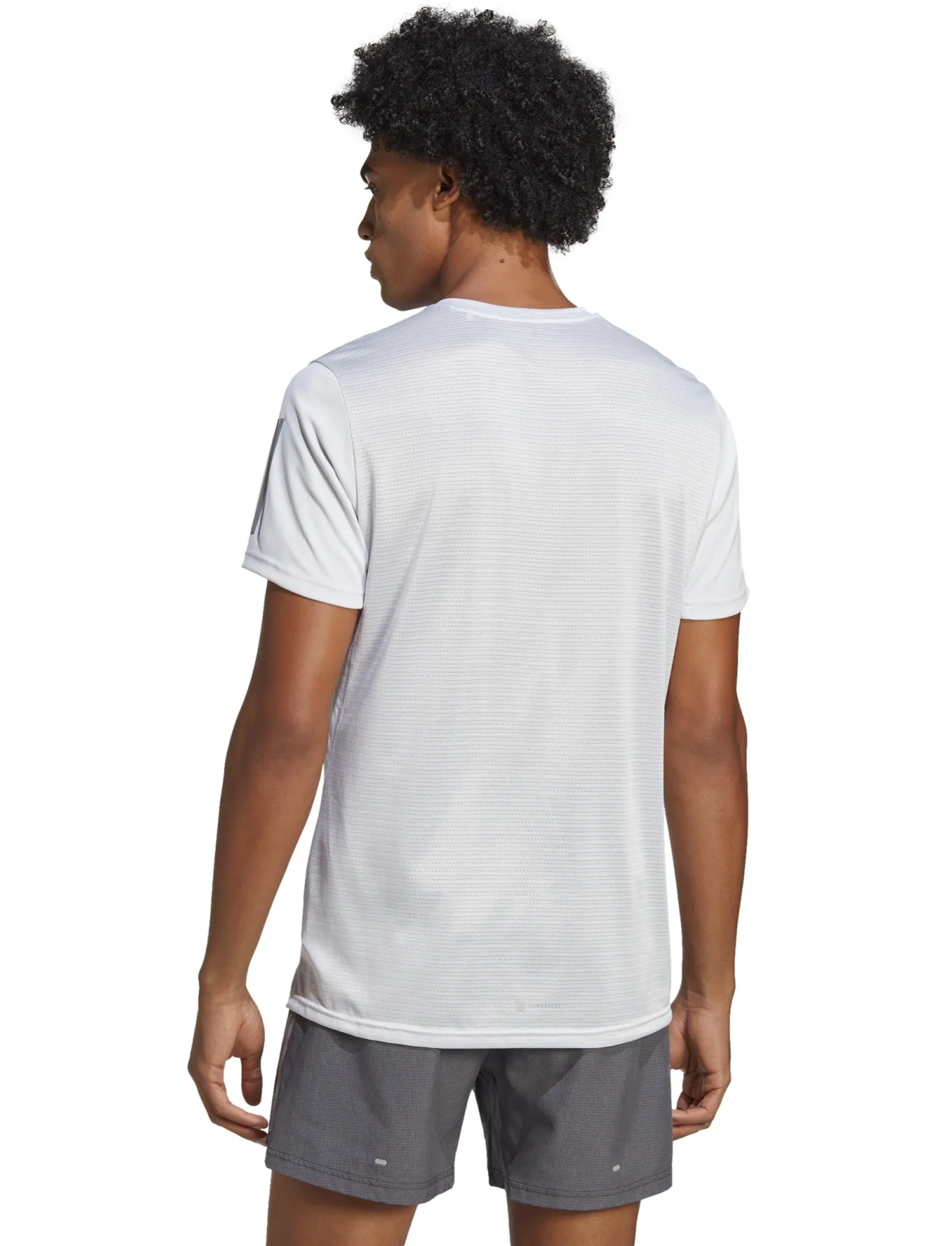 Playera Adidas Own The Run Blanco Para Hombre