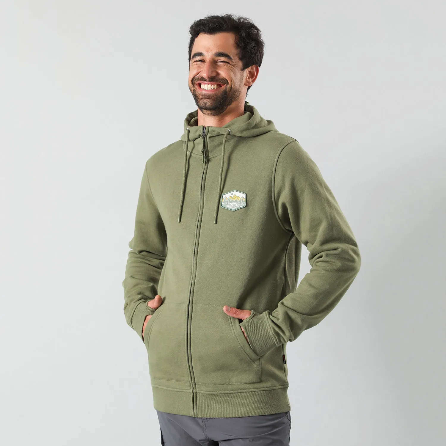 Poleron Hombre Andesgear Panitao Green