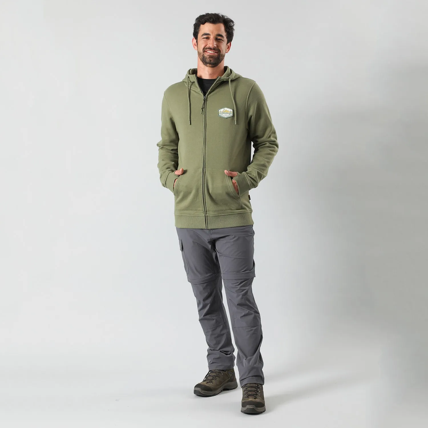 Poleron Hombre Andesgear Panitao Green