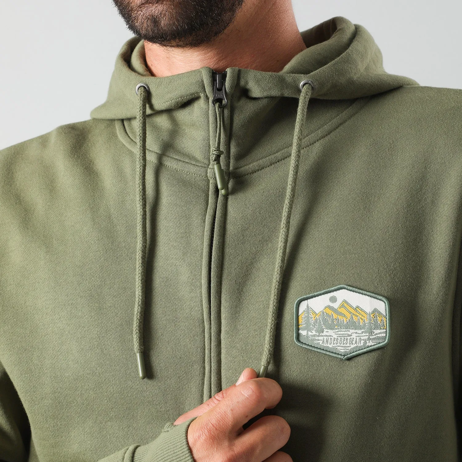 Poleron Hombre Andesgear Panitao Green