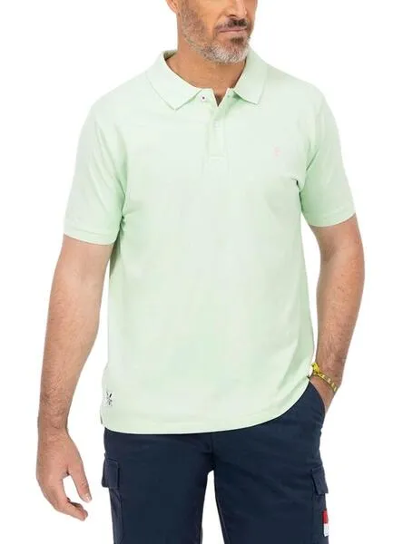 Polo El Pulpo Basic Verde Para Hombre