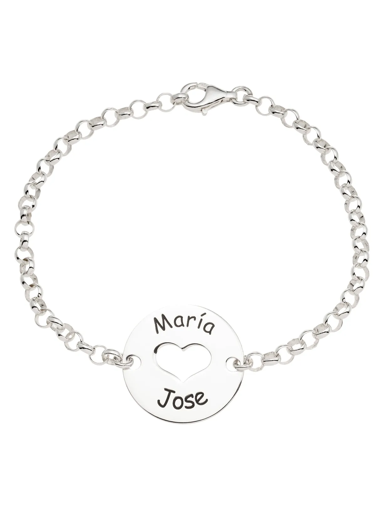 Pulsera Nombres Corazón