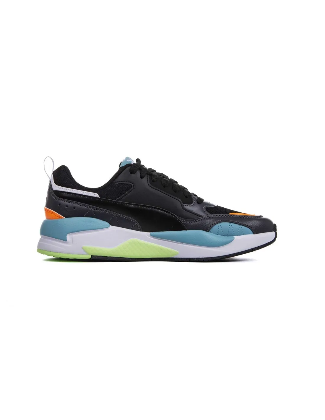 PUMA  ZAPATILLAS NEGRO Y MULTICOLOR X RAY 2 SQUARE HOMBRE