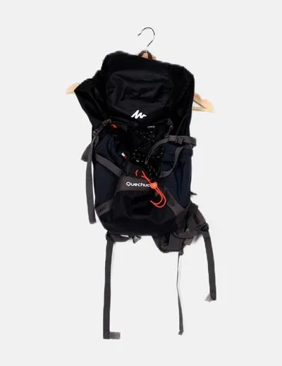 Quechua Mochila gris oscuro técnica