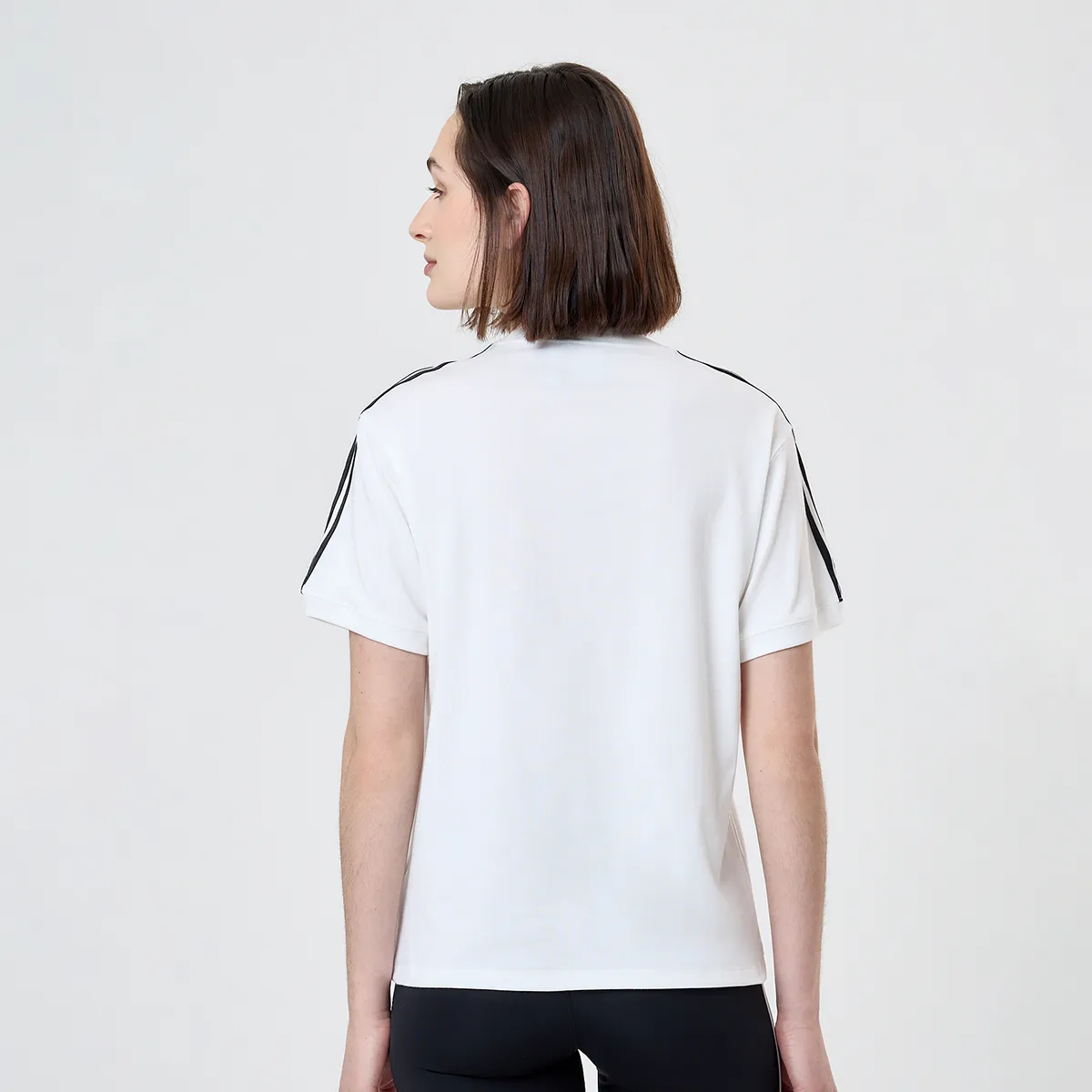 Remera adidas 3 Tiras Mujer Algodón