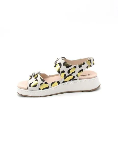 SANDALIA COMFORT OSLO10 ORO PARA MUJER