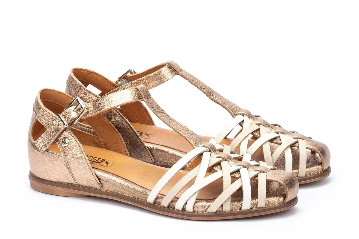 SANDALIA MUJER PIKOLINOS TALAVERA W3D0665CLC1 CHAMPAGNE