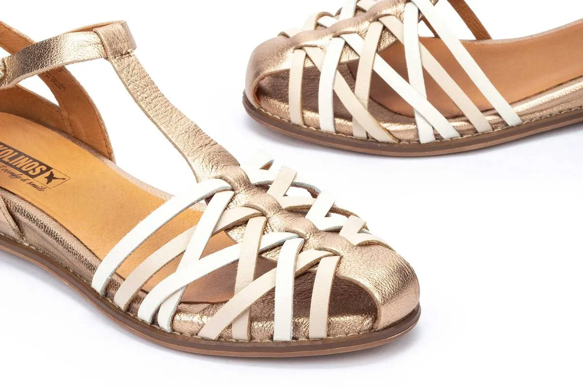 SANDALIA MUJER PIKOLINOS TALAVERA W3D0665CLC1 CHAMPAGNE