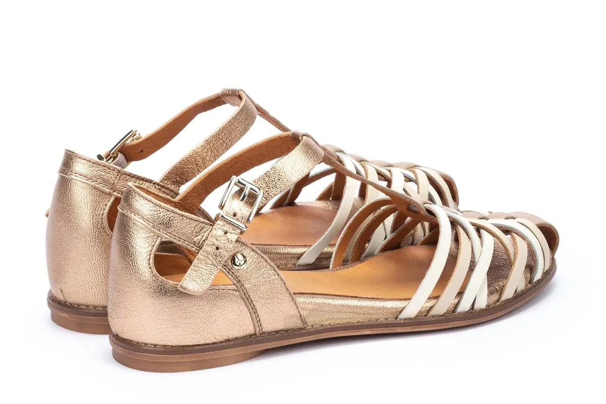 SANDALIA MUJER PIKOLINOS TALAVERA W3D0665CLC1 CHAMPAGNE