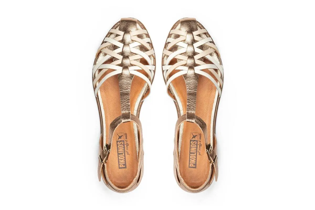 SANDALIA MUJER PIKOLINOS TALAVERA W3D0665CLC1 CHAMPAGNE