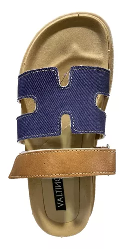 SANDALIAS OJOTAS DE DAMA BAJAS LIVIANAS VALTINO MODA ART490