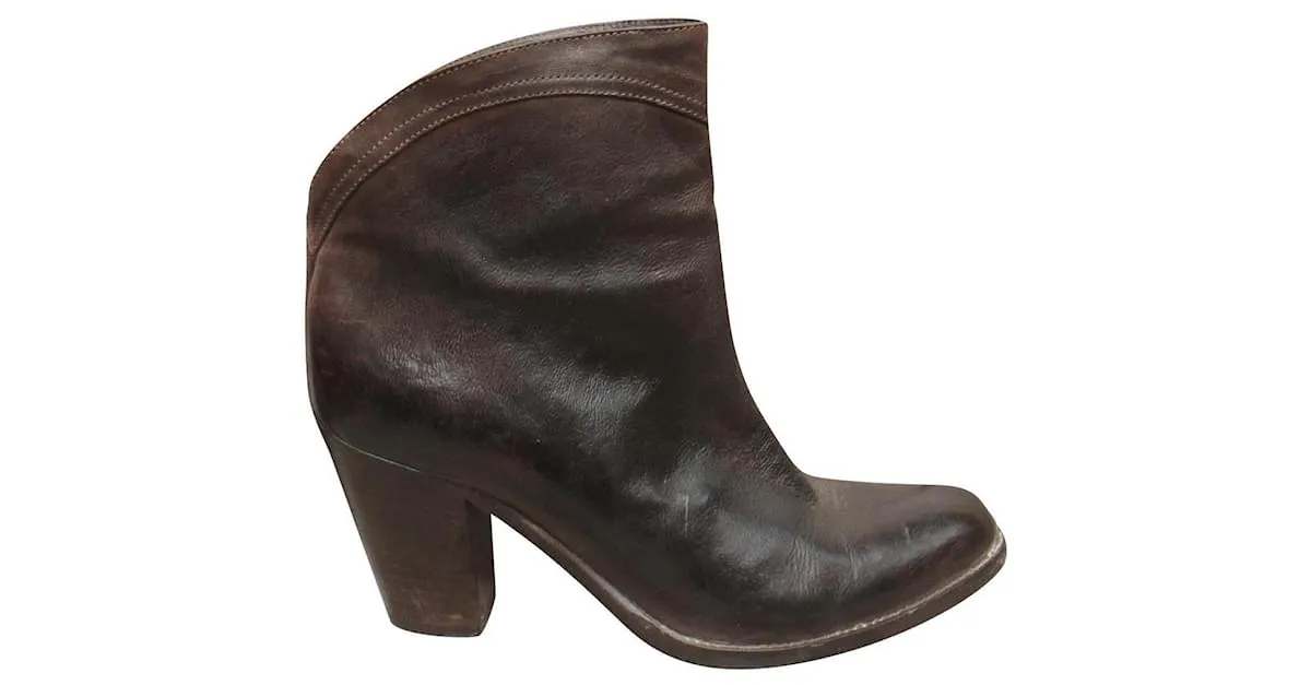 Sartore p boots 37,5 Marrón oscuro 