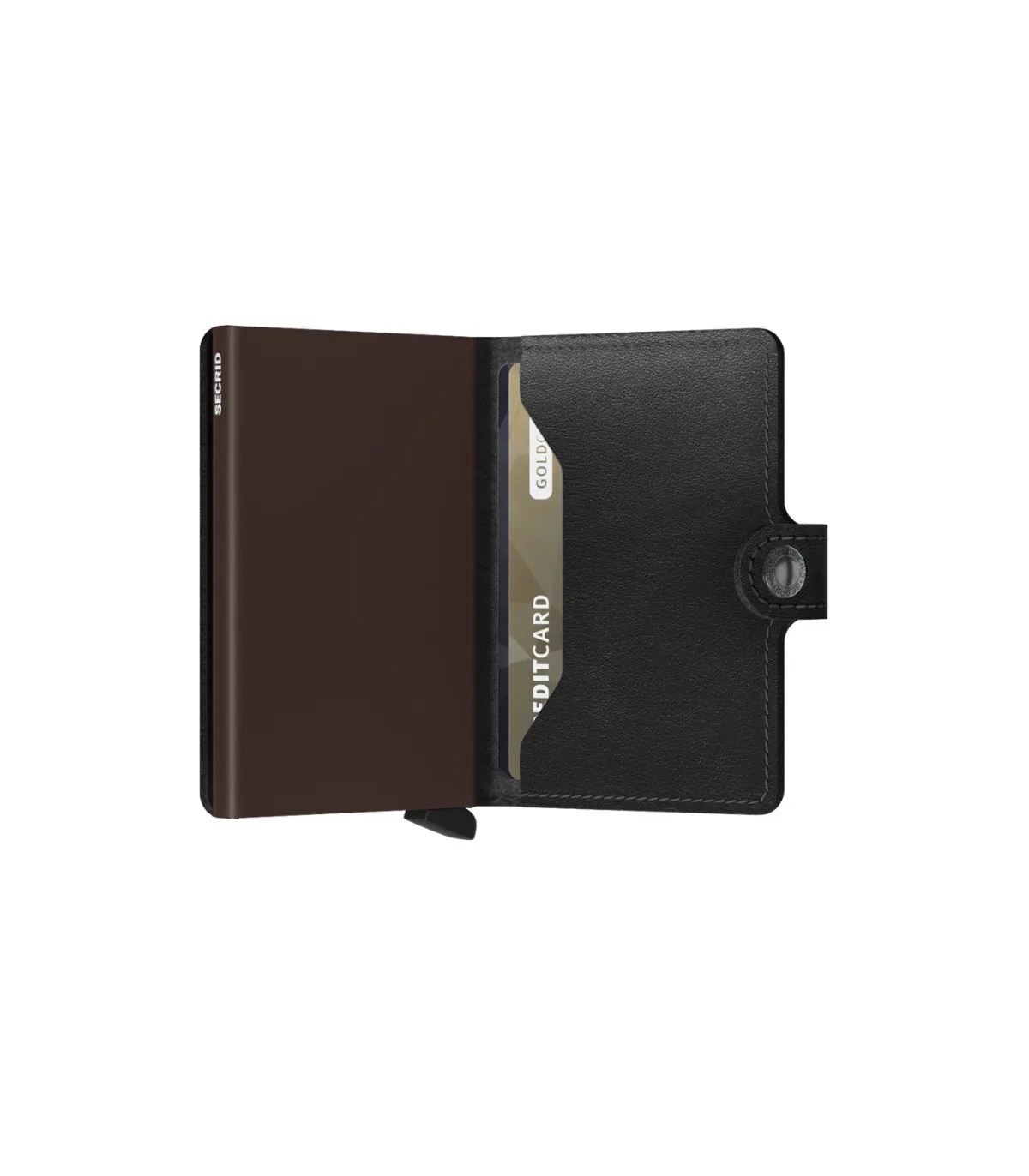 SECRID MINIWALLET ORIGINAL BLACK BROWN  MBLACKBROWN