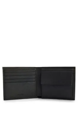 Set de regalo con cartera de piel y llavero