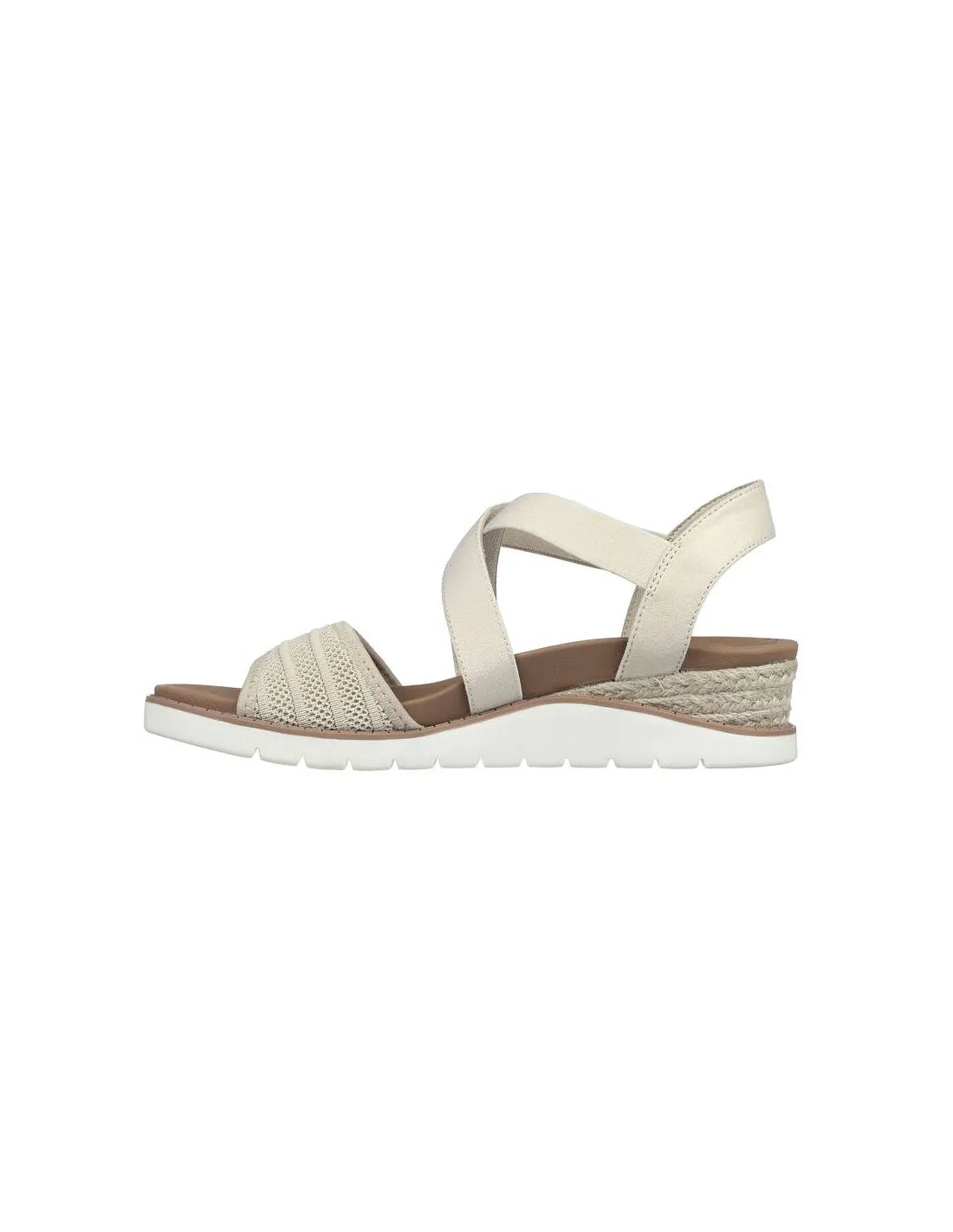 SKECHERS  SANDALIA CUñA BEACH KISS BOHO BEYO NATURAL