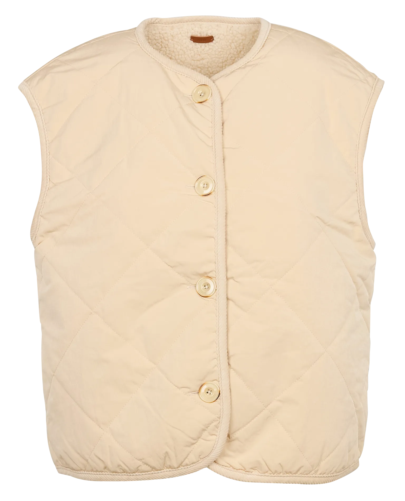 SNOWDONIA  CHAQUETA RECTA REVERSIBLE EN BEIGE