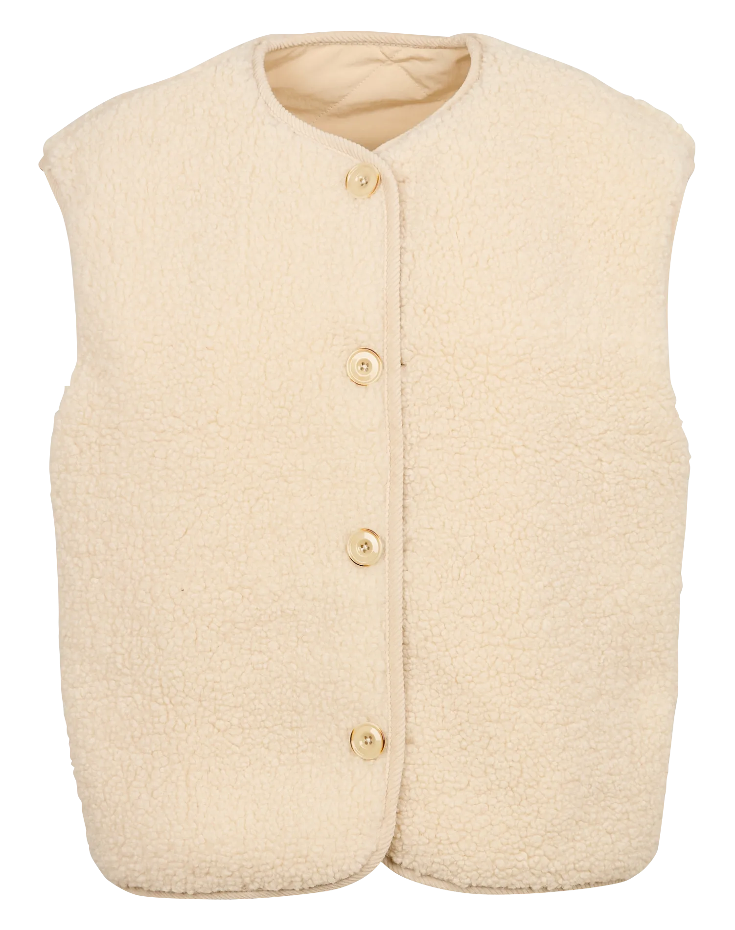 SNOWDONIA  CHAQUETA RECTA REVERSIBLE EN BEIGE