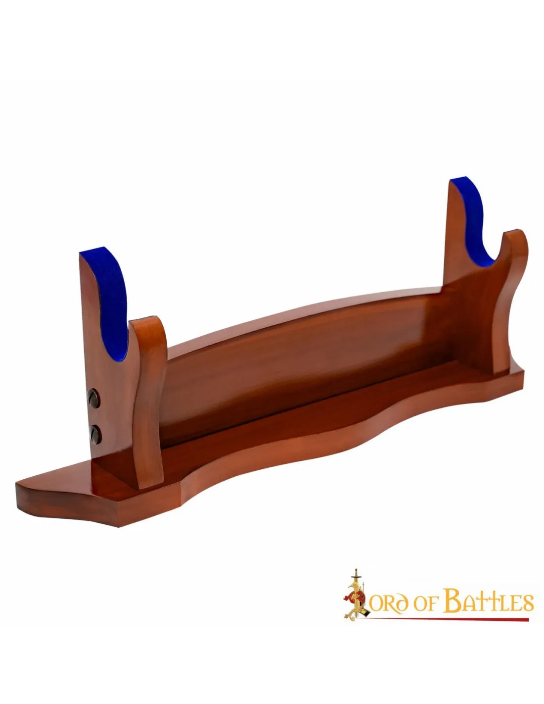 Soporte de madera para katana, hacha o espada