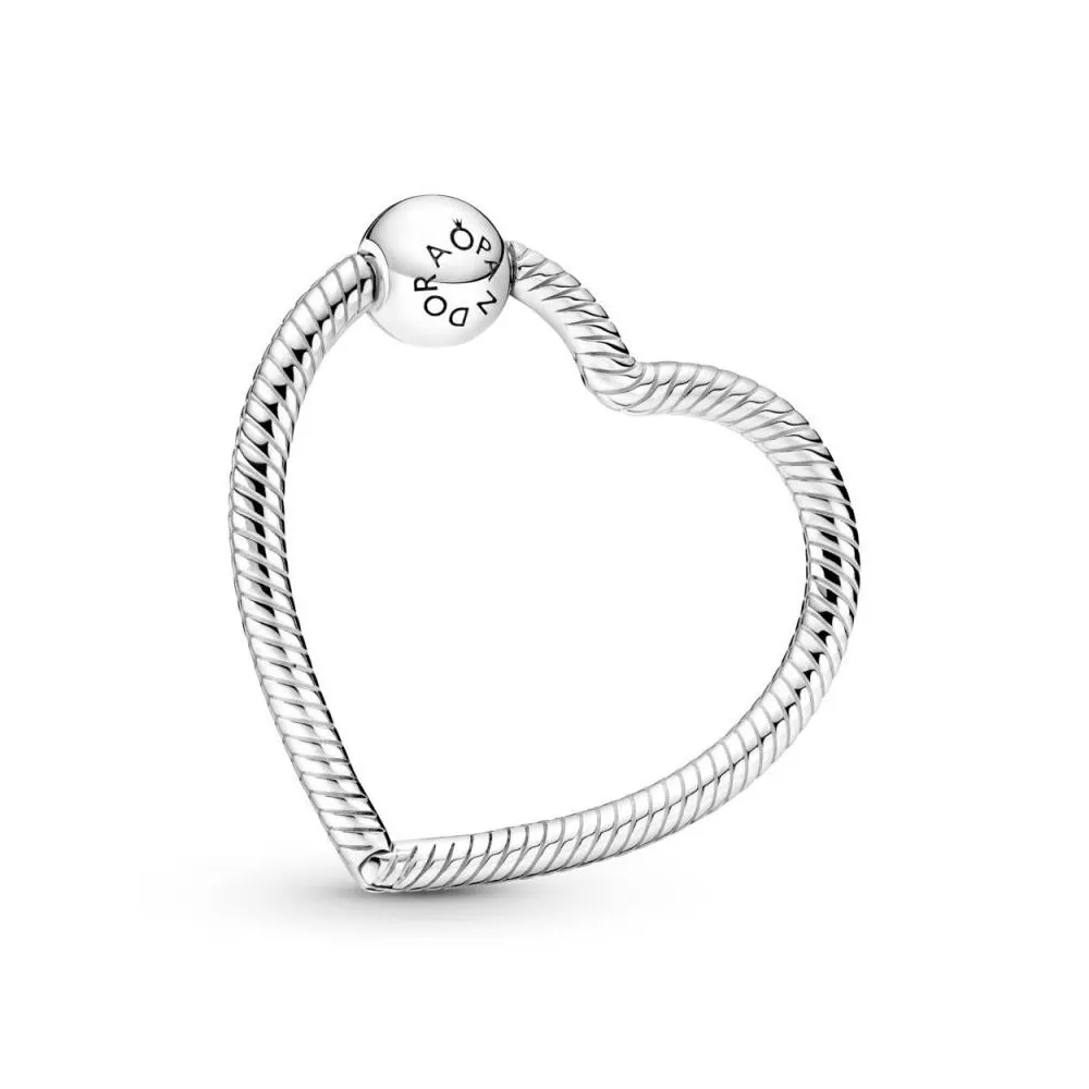 Soporte Pandora O de palta de ley con corazón