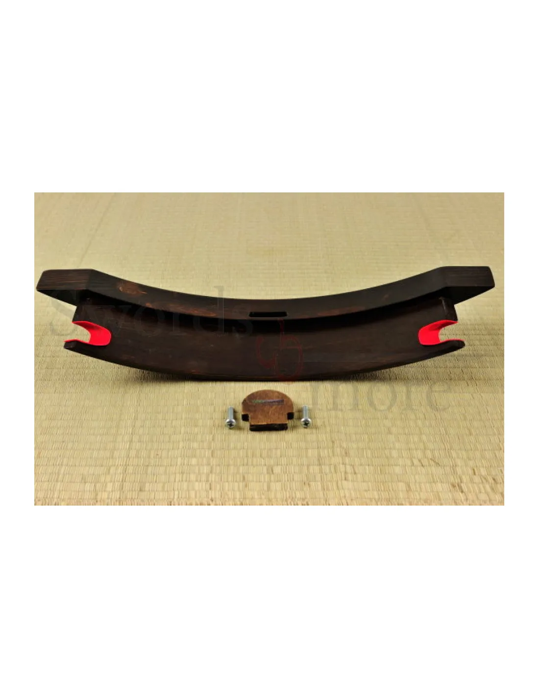 Soporte para colgar 1 katana, madera oscura (54x12,5 cm.)