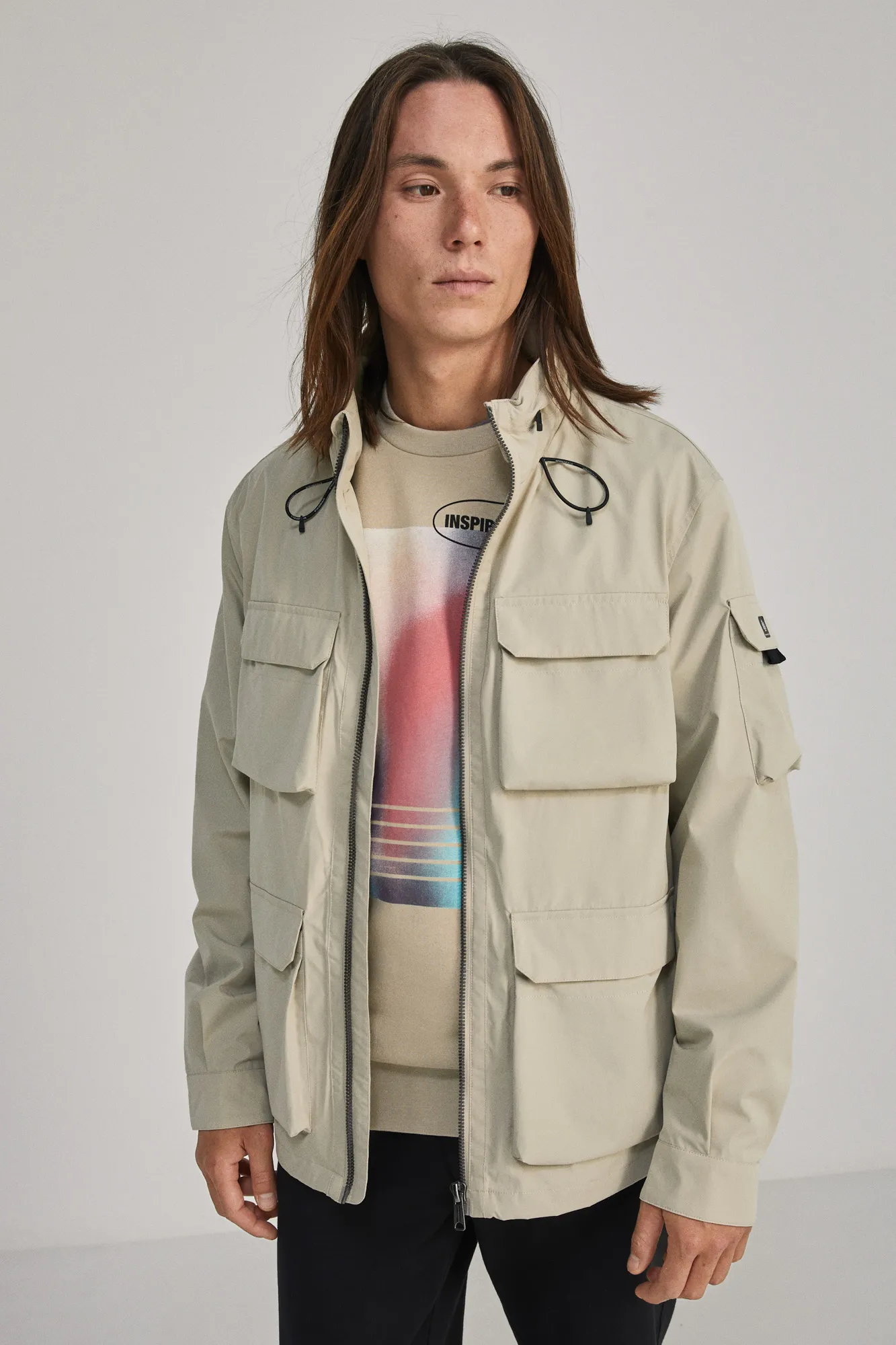 Springfield Chaqueta técnica multibolsillos